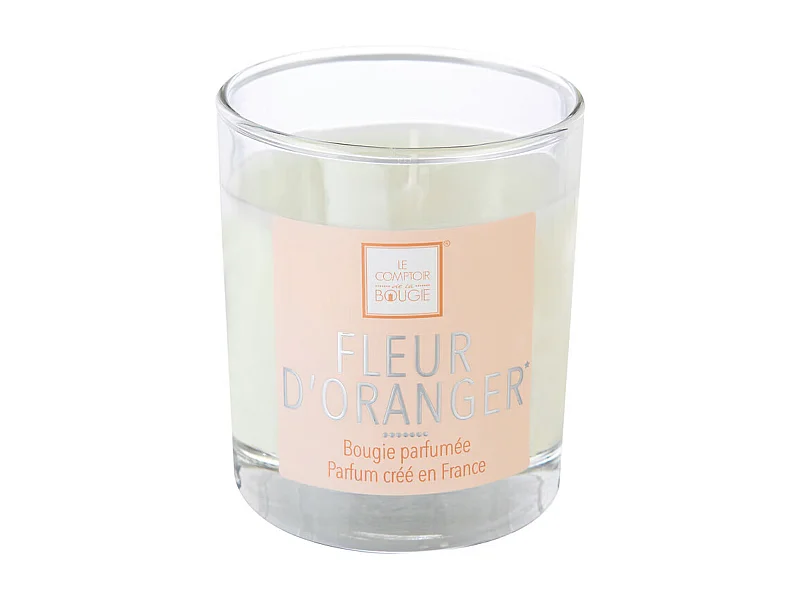 Bougie Parfumée "Elea" 190g Fleur d'Oranger