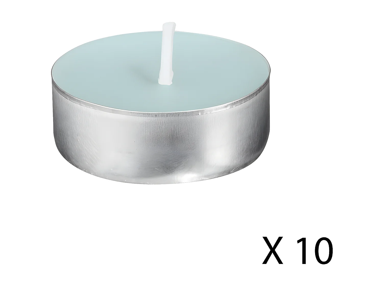 Lot de 30 Bougies Chauffe-Plat Parfumées 3,7cm Fleur de Tiaré