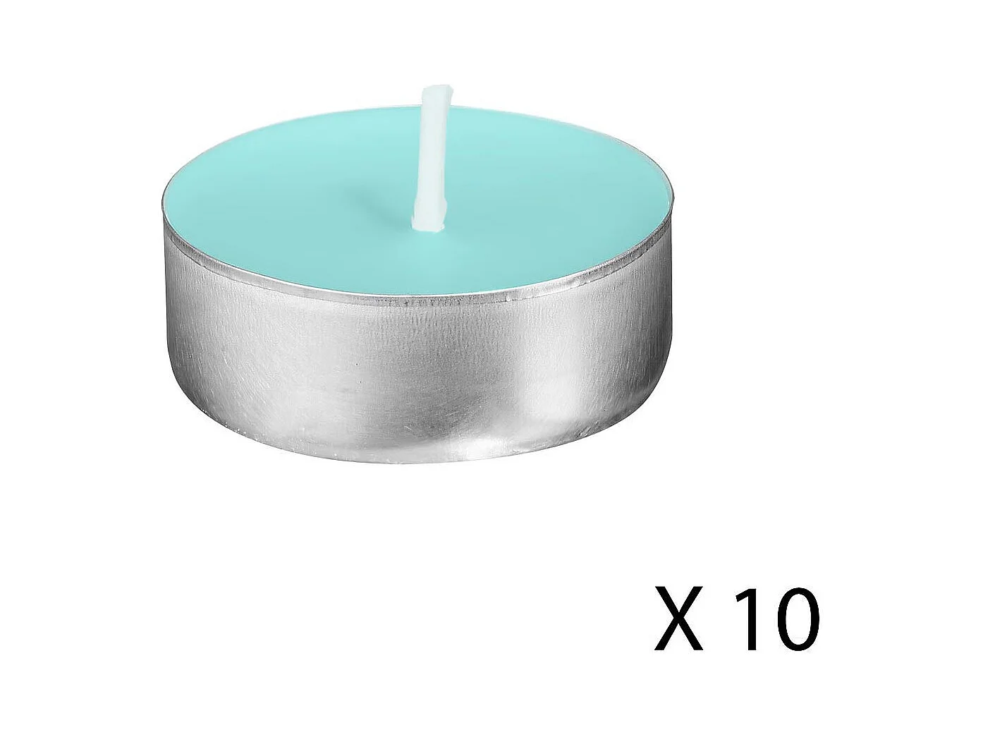 Lot de 30 Bougies Chauffe-Plat Parfumées 3,7cm Fleur de Tiaré