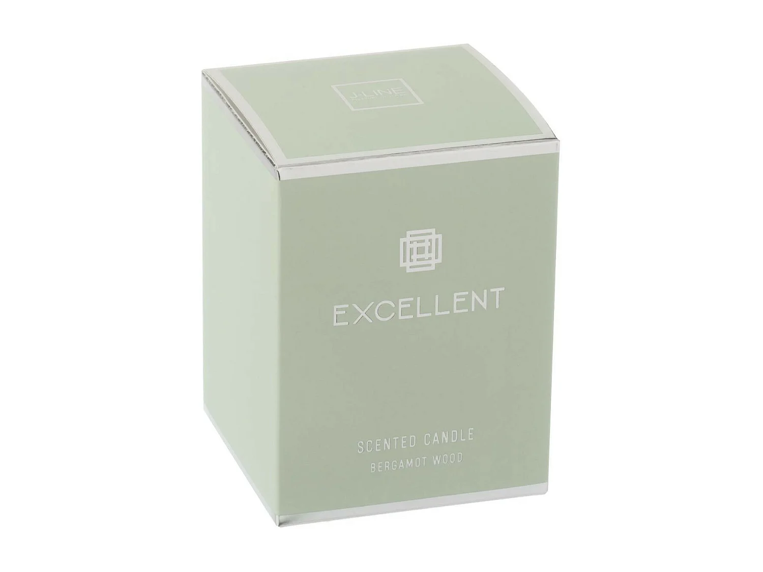 Bougie Parfumée en Verre "Excellent" 12cm Bergamot Wood