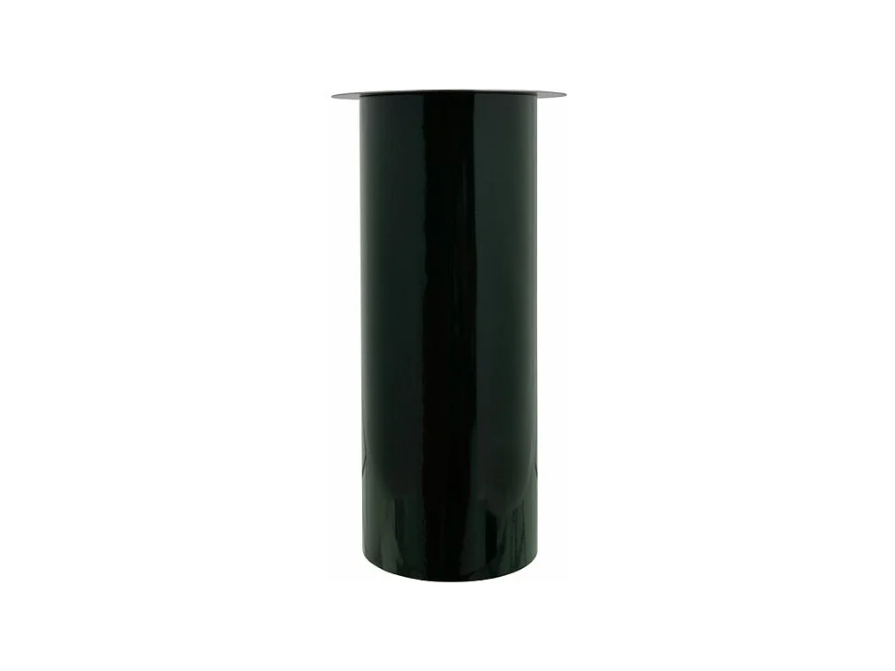 Bougeoir de Sol "Colby" 40cm Vert Foncé & Argent