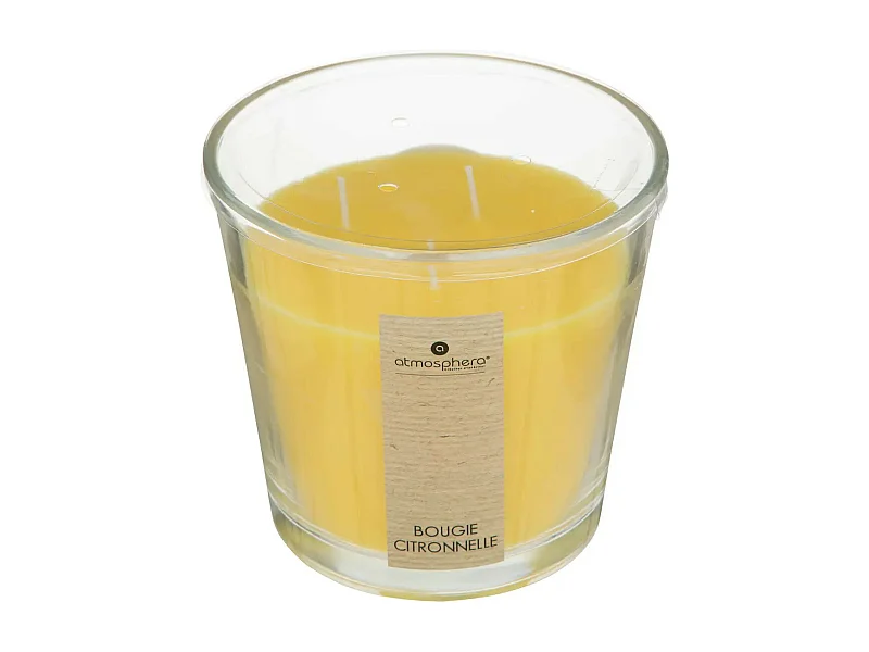 Bougie Parfumée "Nina" 500g Citron Jaune