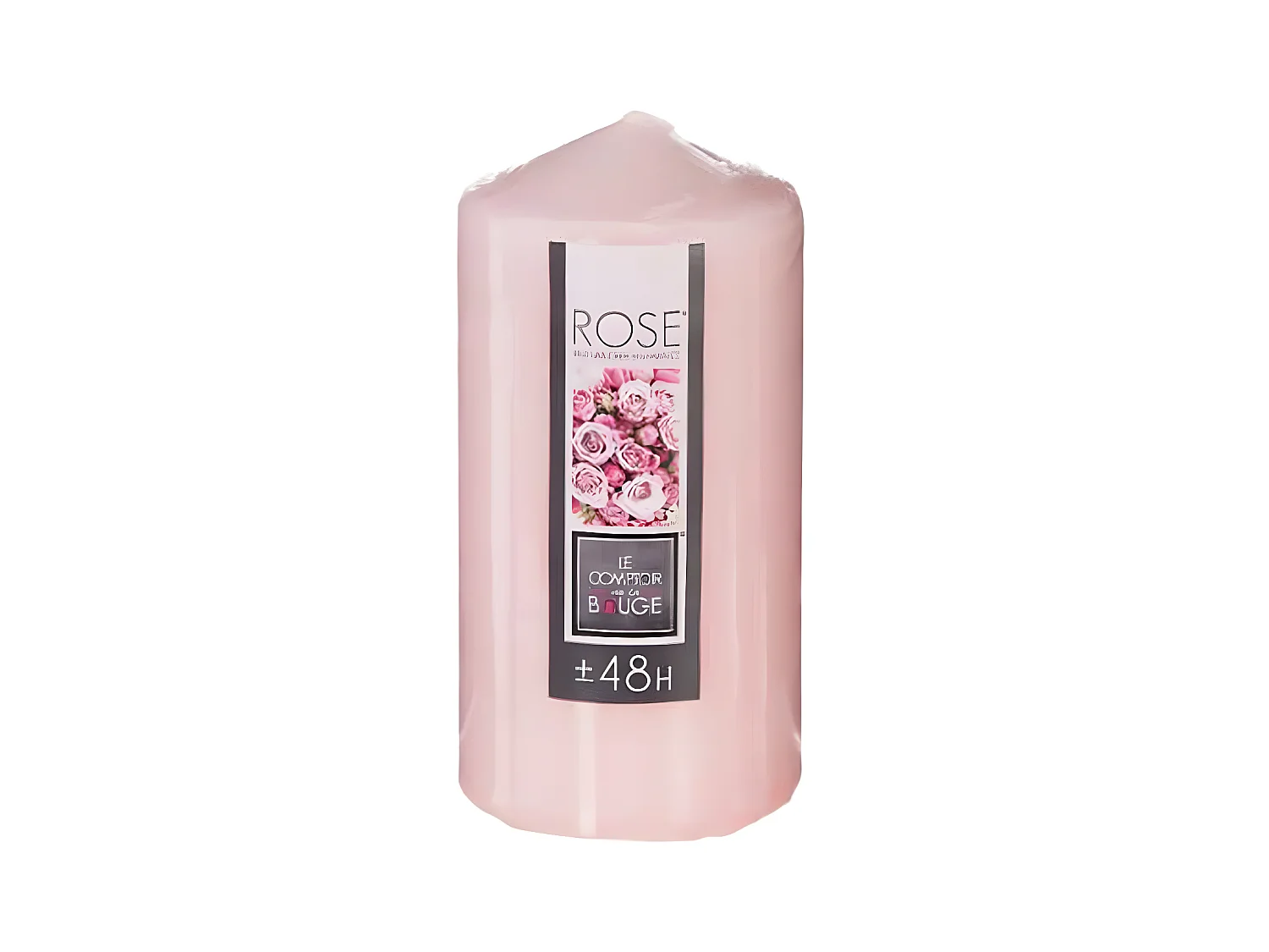 Bougie Parfumée Ronde "Tami" 395g Rose