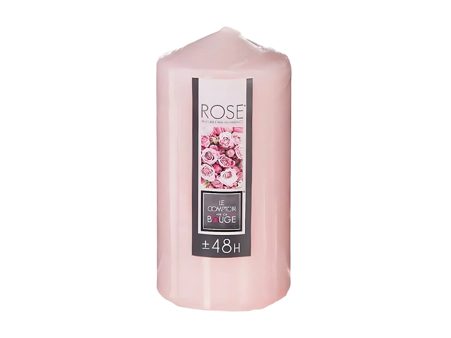 Bougie Parfumée Ronde "Tami" 395g Rose
