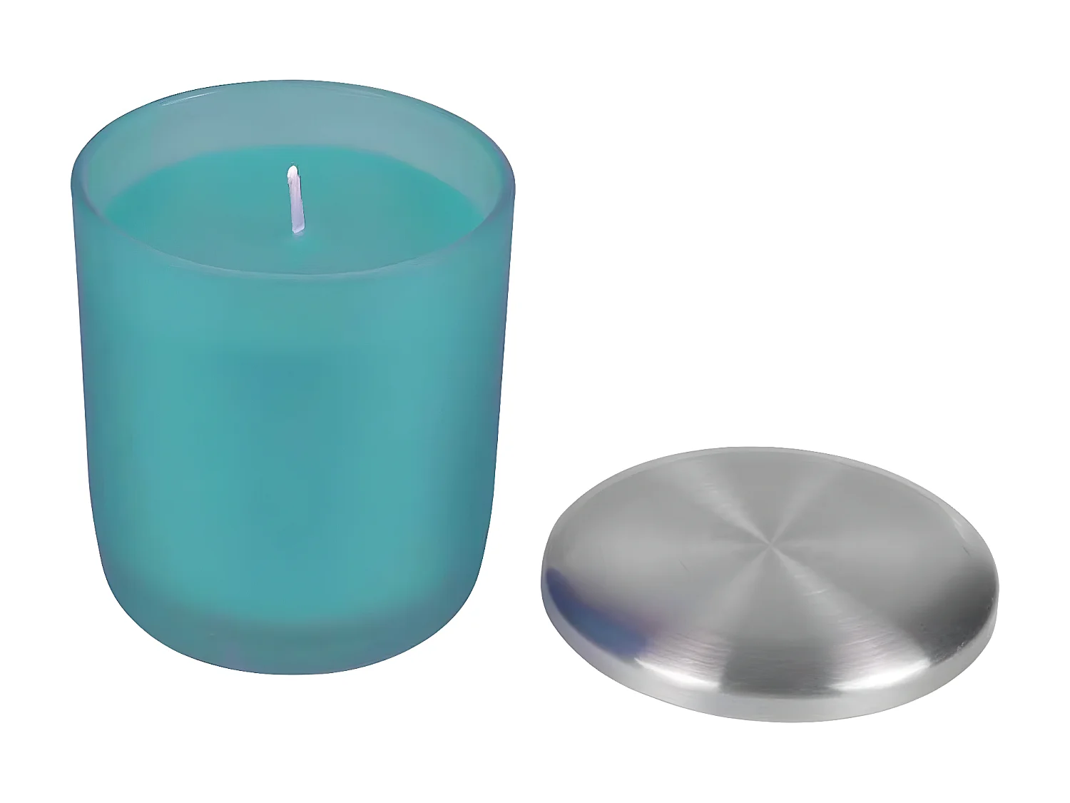 Bougie Parfumée Verrine "Tropical Fresh" 9cm Pluie d'Été