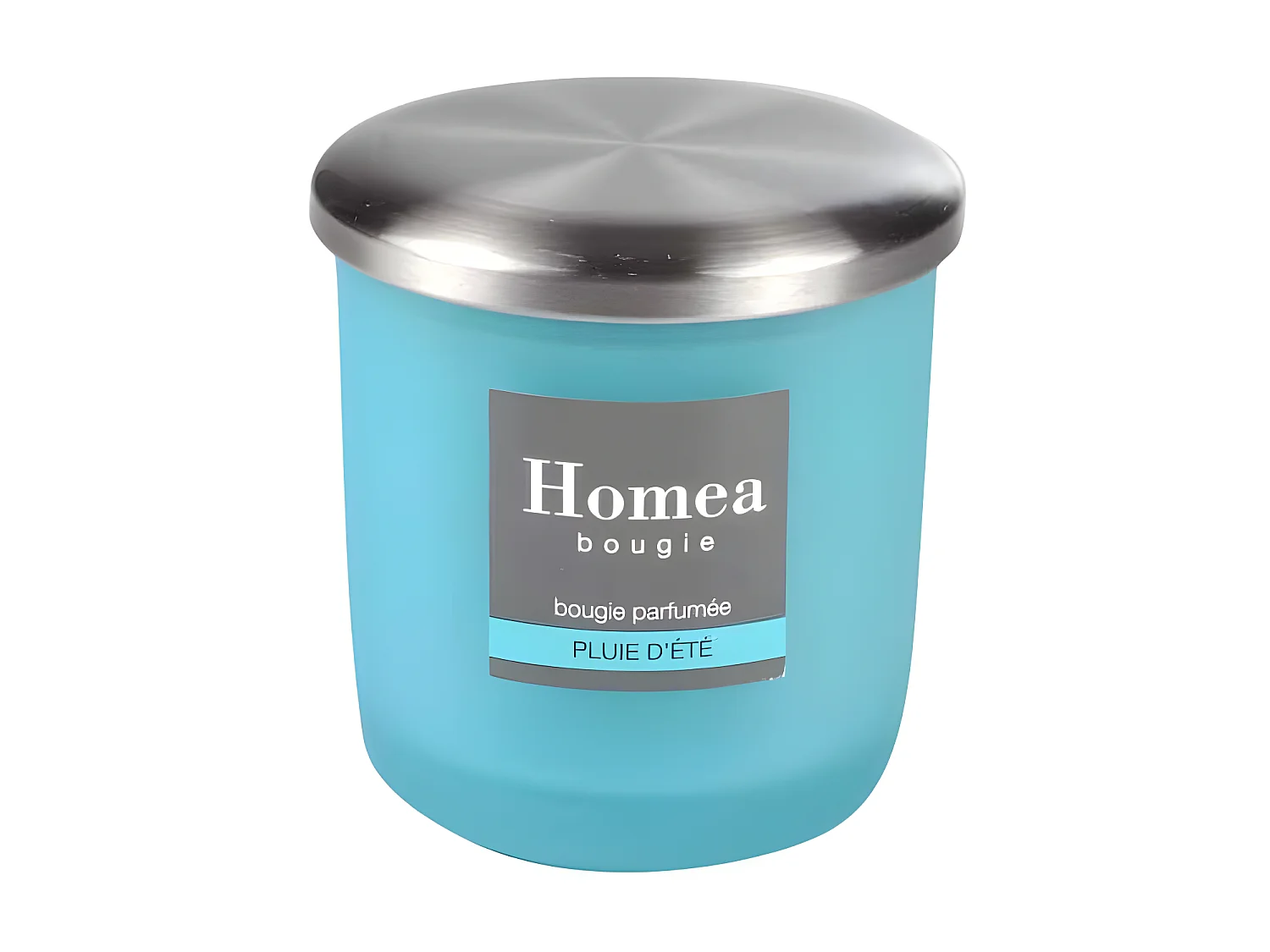 Bougie Parfumée Verrine "Tropical Fresh" 9cm Pluie d'Été