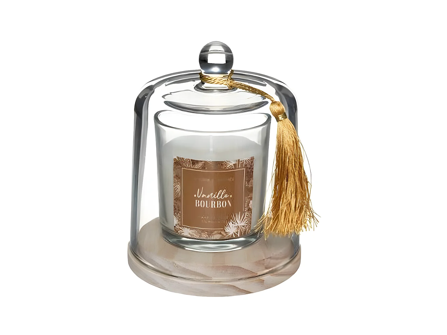 Bougie Parfumée Cloche "Loli" 130g Vanille Bourbon