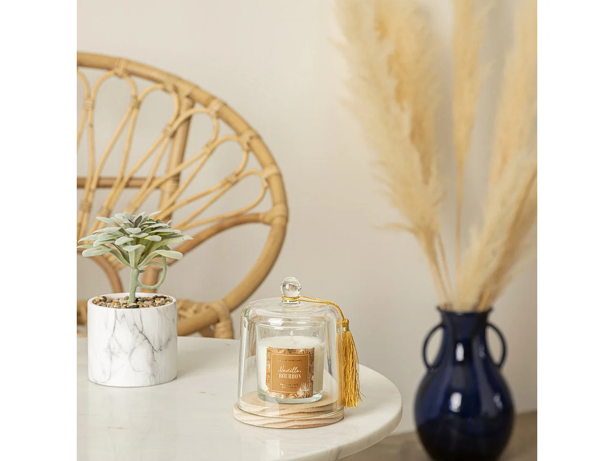 Bougie Parfumée Cloche "Loli" 130g Vanille Bourbon