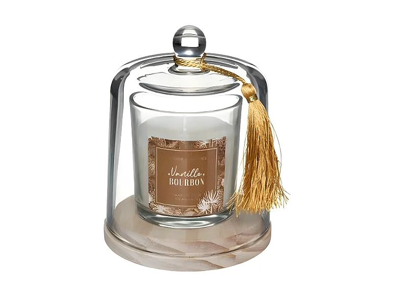 Bougie Parfumée Cloche "Loli" 130g Vanille Bourbon