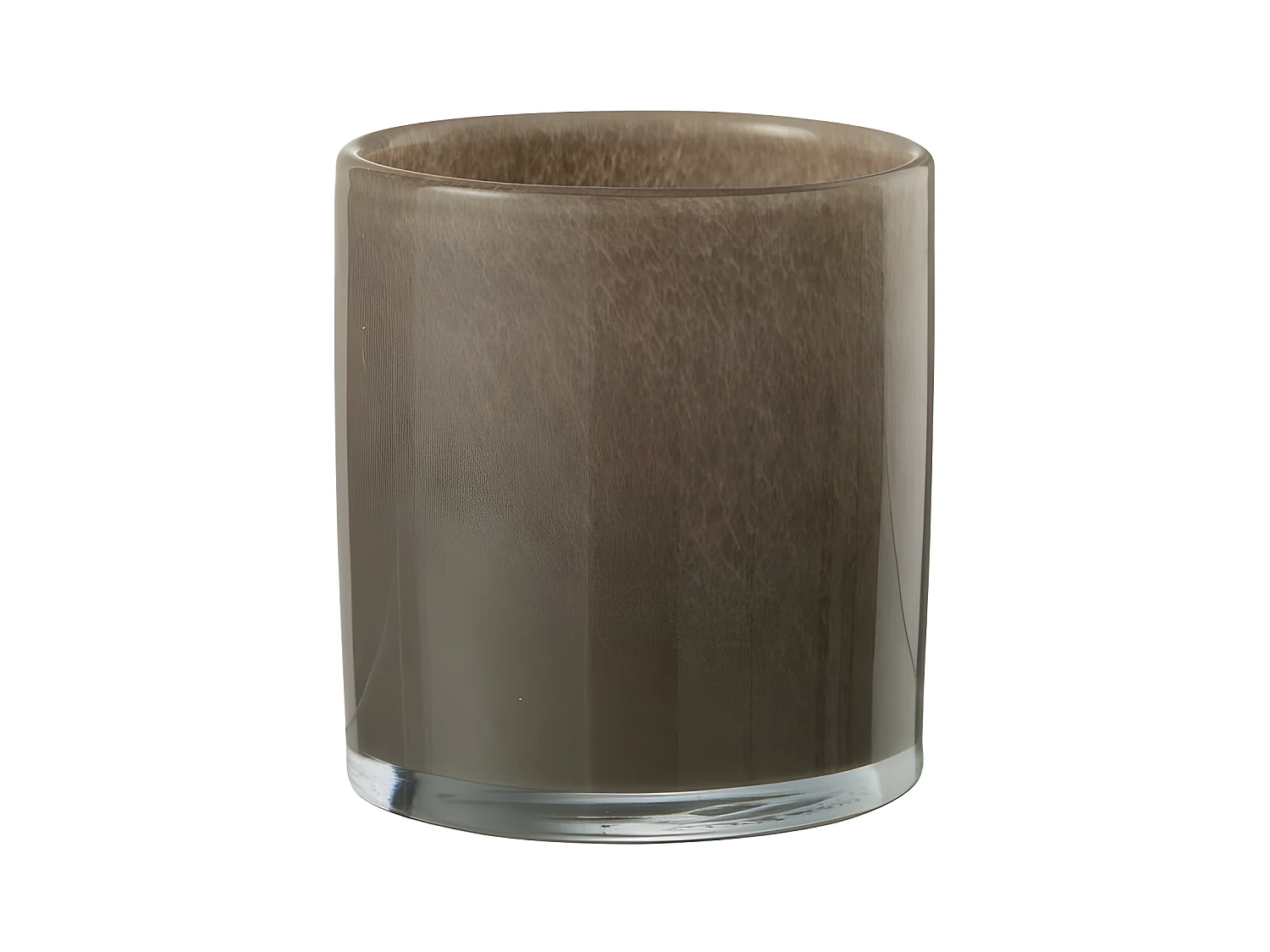 Photophore Design en Verre "Jade" 12cm Marron