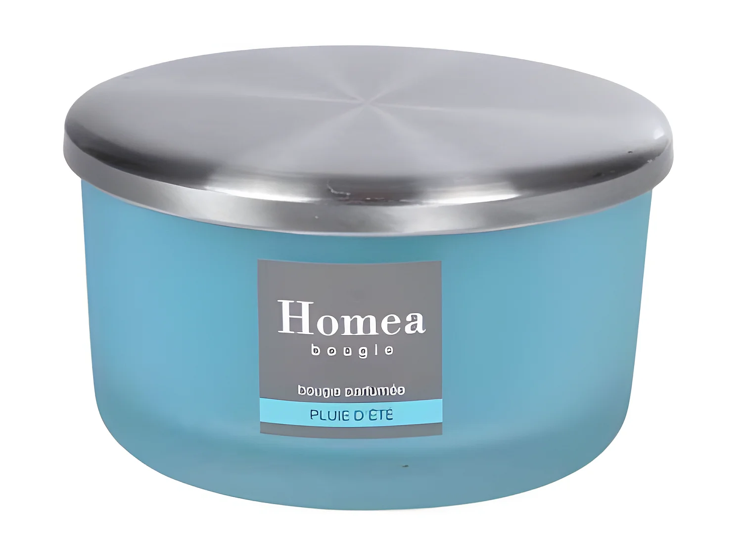 Bougie Parfumée Verrine "Tropical Fresh" 13cm Pluie d'Été