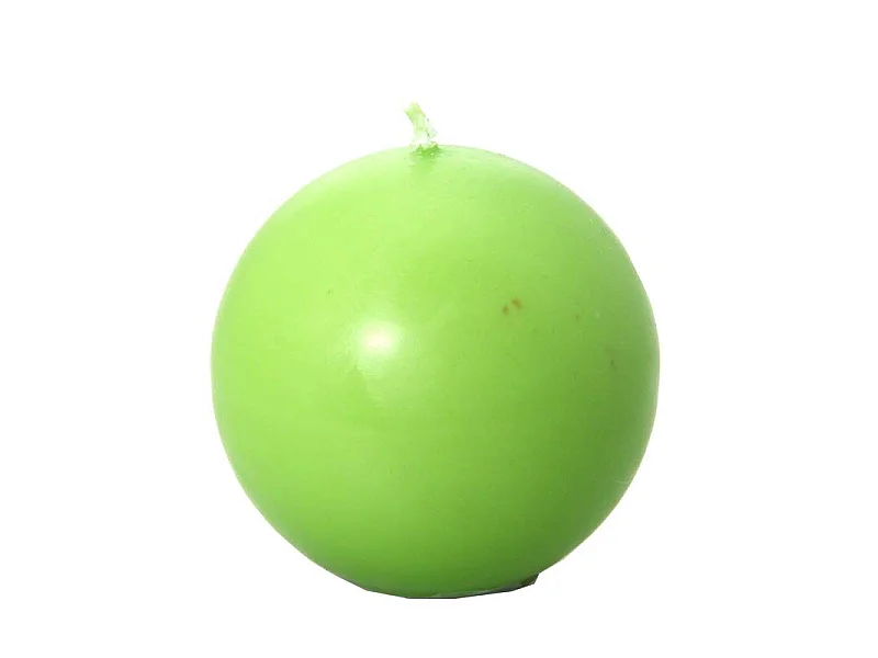 Bougie Boule 7cm Vert