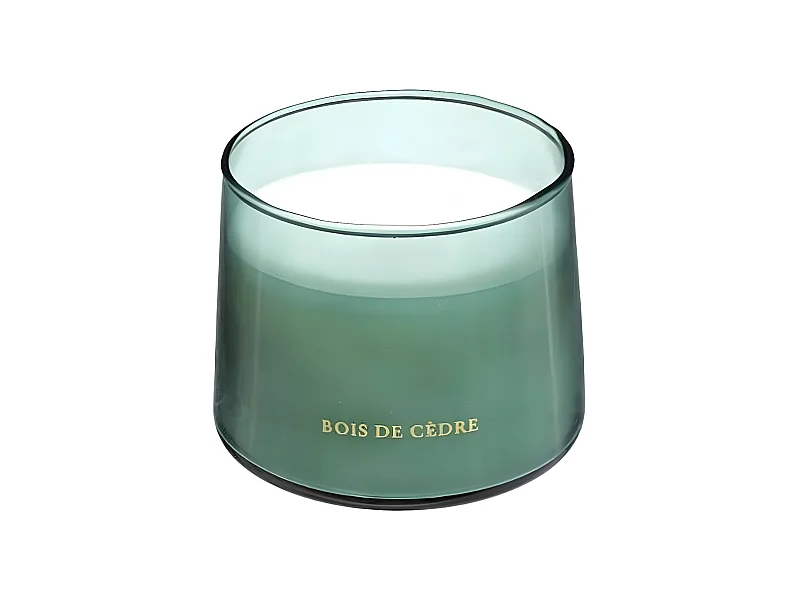 Bougie Parfumée en Verre "Bili" 300g Bois de Cèdre