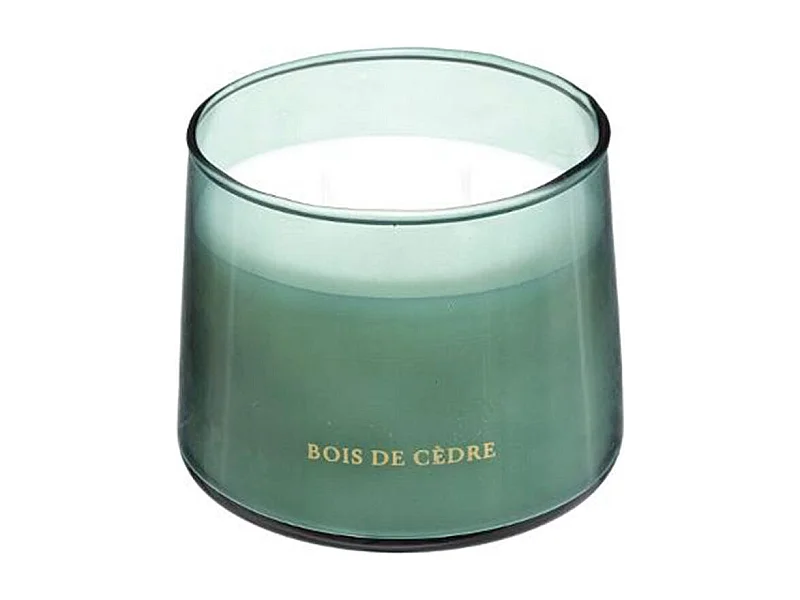 Bougie Parfumée en Verre "Bili" 300g Bois de Cèdre