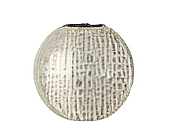 Photophore Déco en Verre "Alara" 29cm Gris