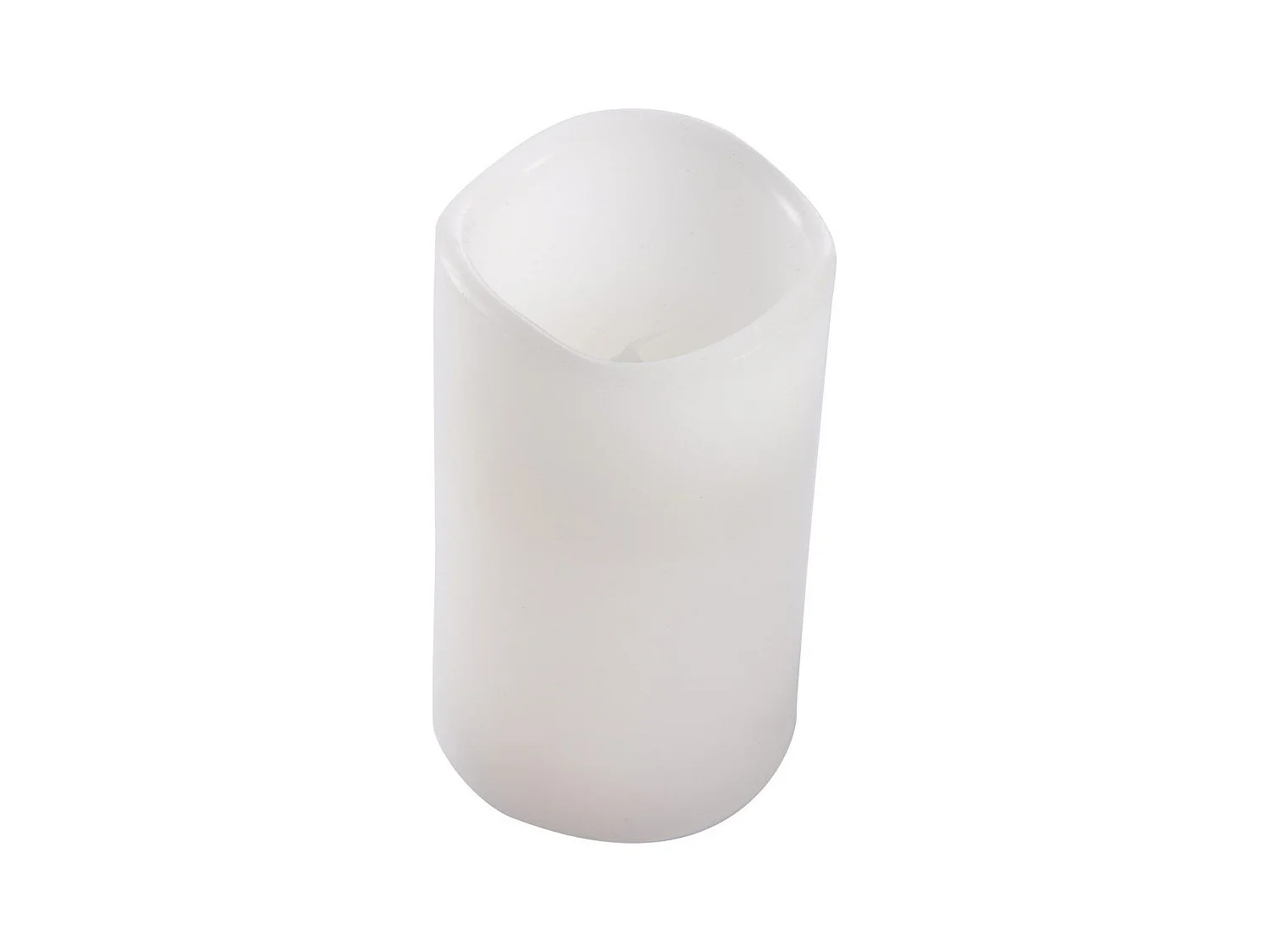 Bougie Pilier LED "Jasper" 15cm Blanc