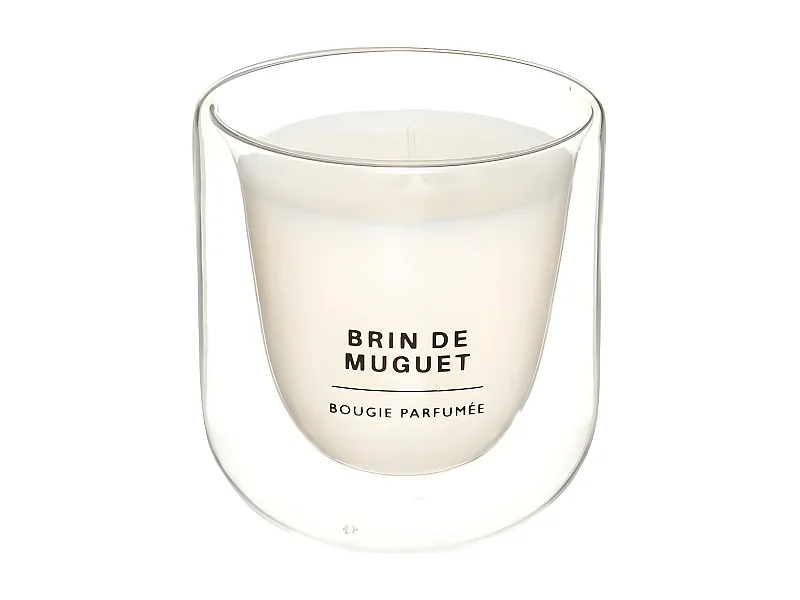 Bougie Parfumée En Verre "Ilan" 130g Brin de Muguet