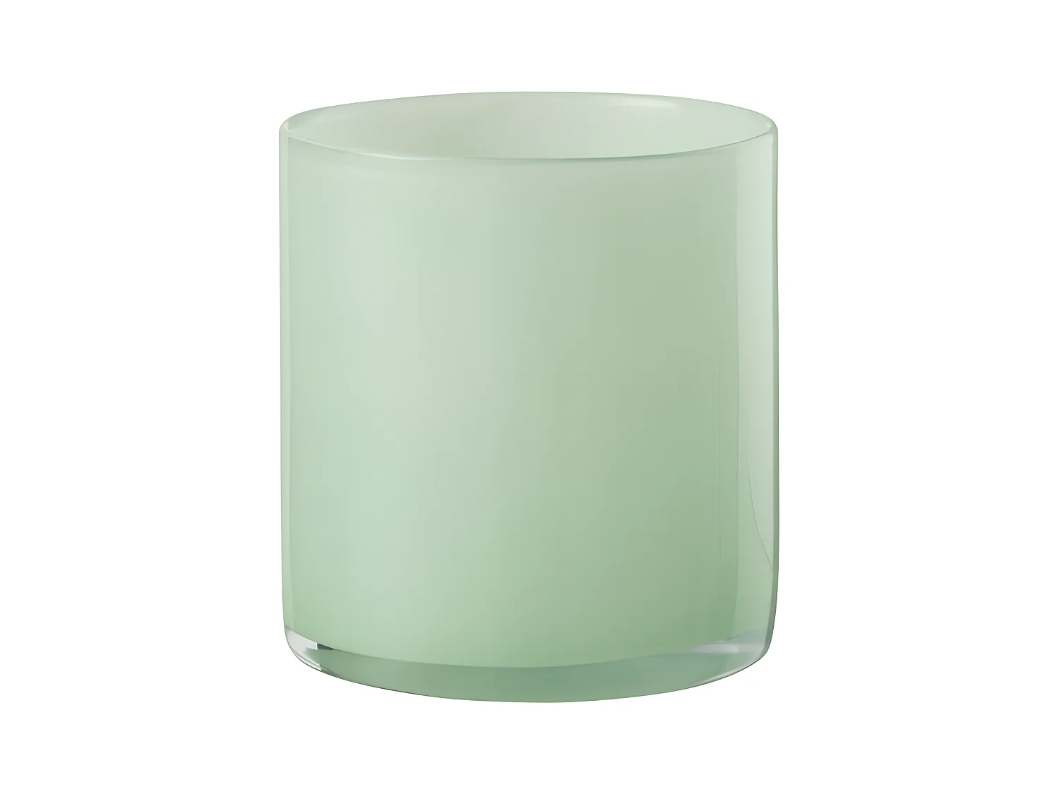 Photophore Design en Verre "Jade" 12cm Vert Clair
