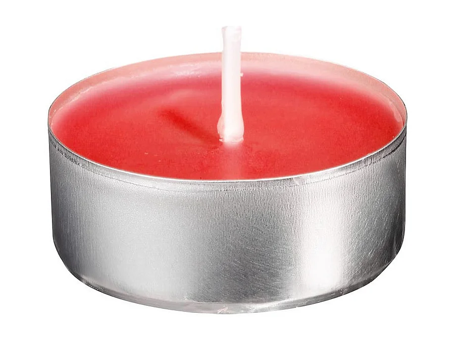 Lot de 30 Bougies Parfumées "Nina" 3,7cm Fruits Rouge