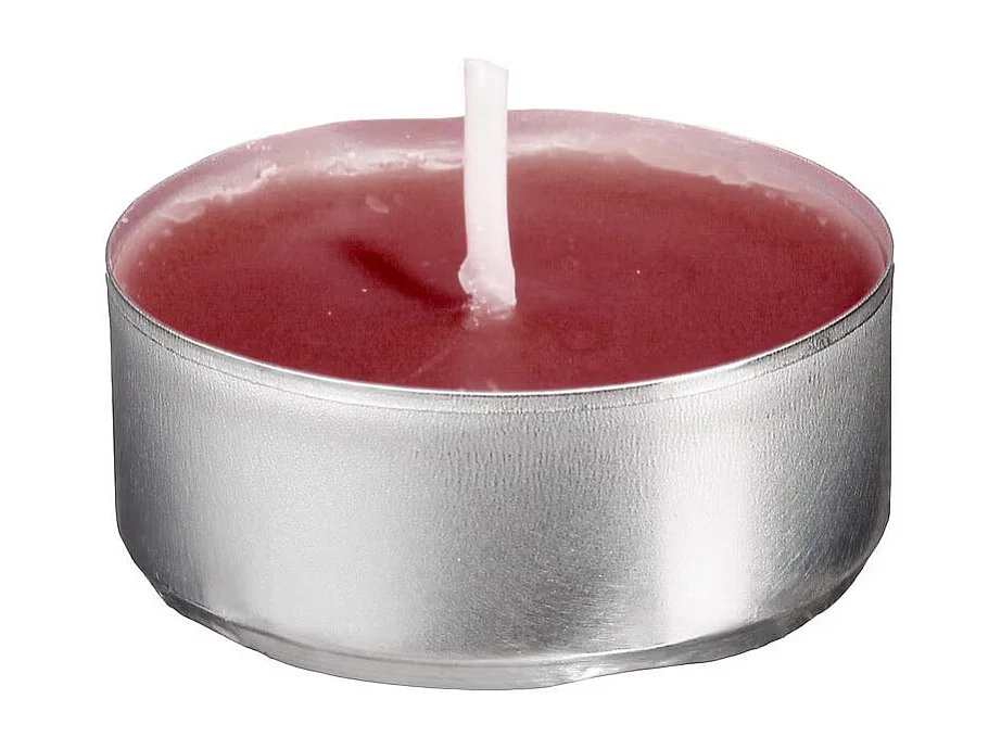 Lot de 30 Bougies Parfumées "Nina" 3,7cm Fruits Rouge