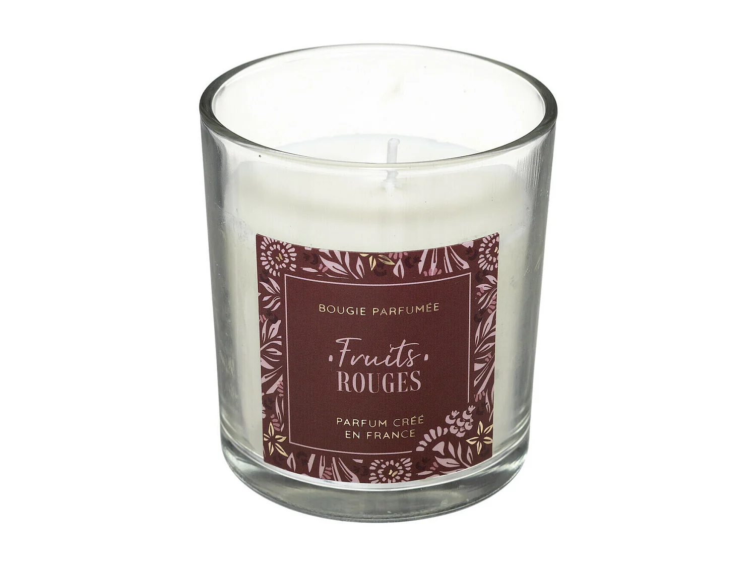 Bougie Parfumée Cloche "Loli" 130g Fruits Rouges