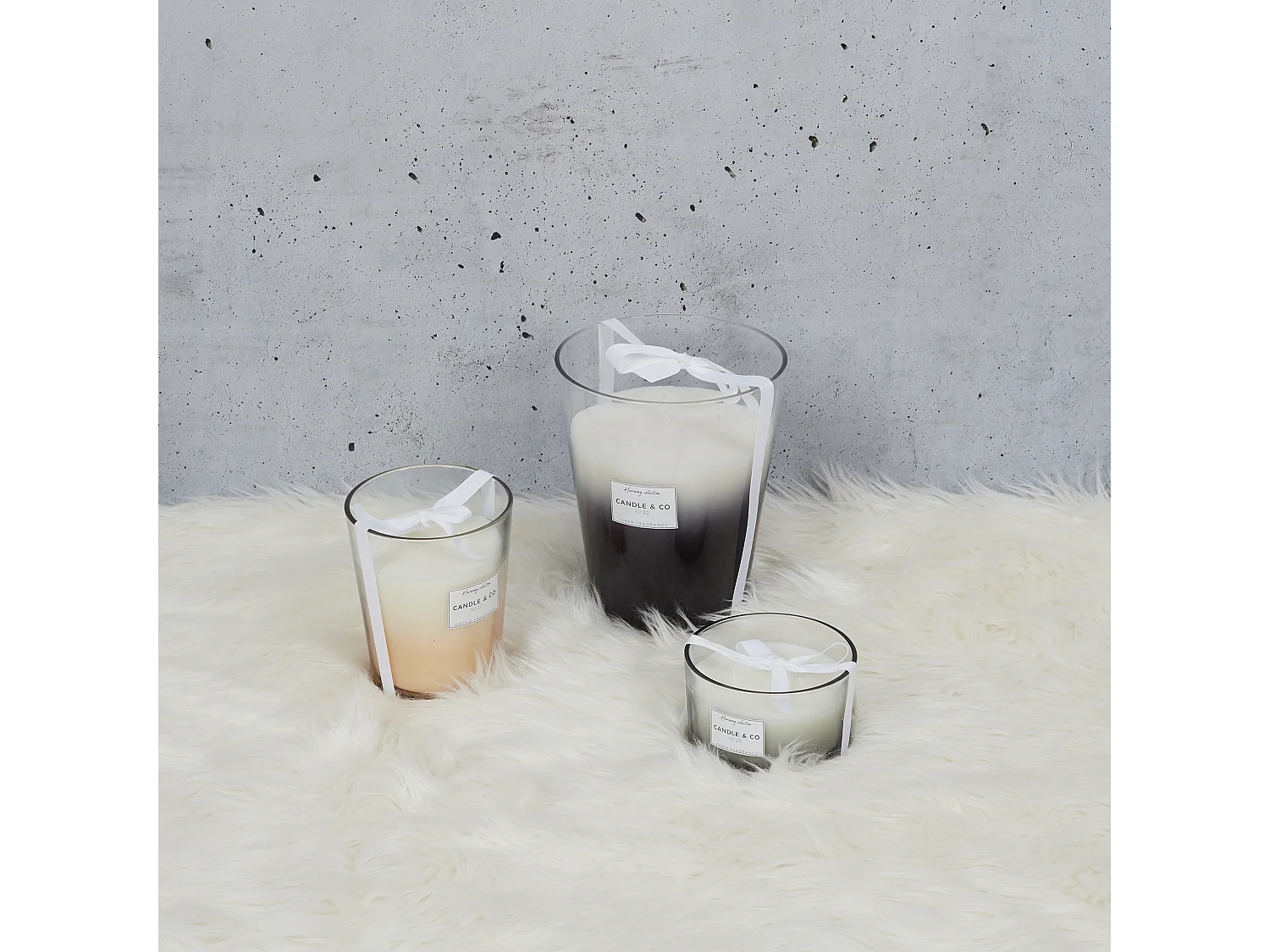 Candela profumata a 3 stoppini Harmony 13 cm