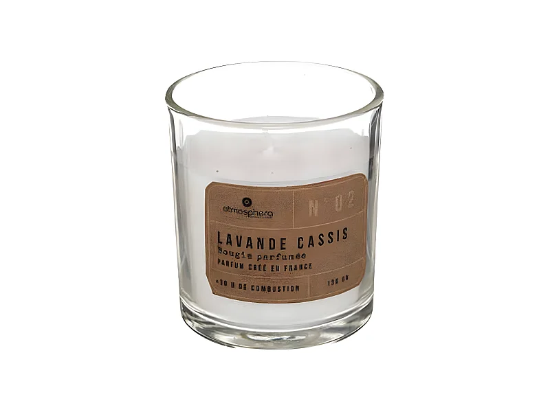 Bougie Parfumée "Sozio" 7cm Lavande Cassis