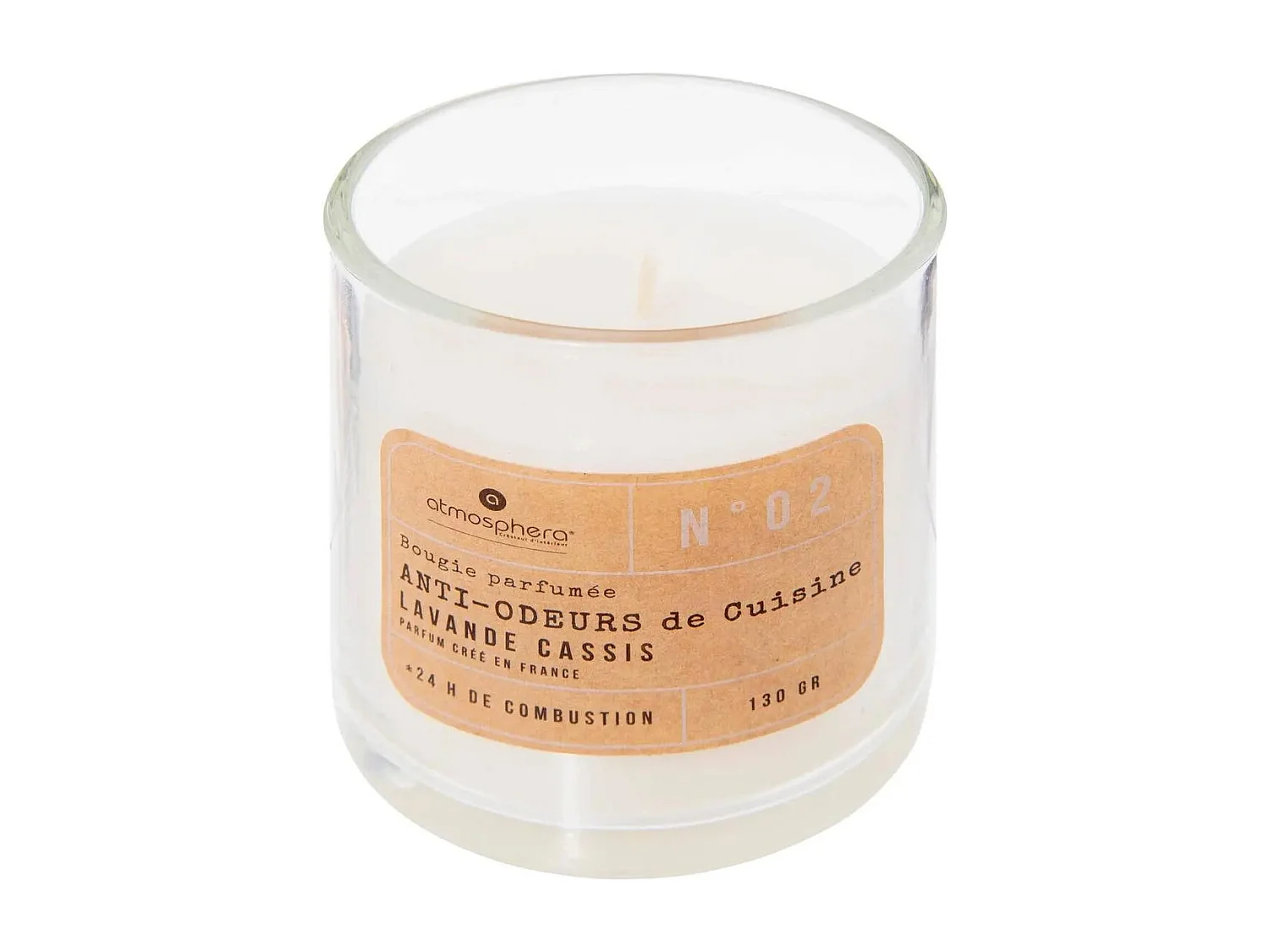 Bougie Parfumée "Sozio" 7cm Lavande Cassis