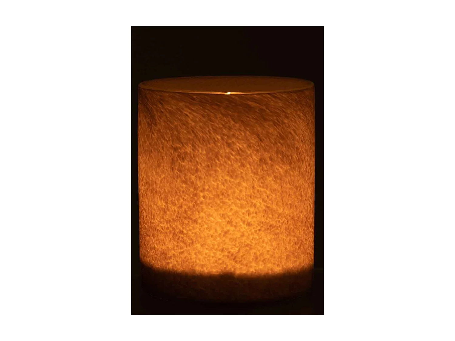 Photophore Design en Verre "Jade" 18cm Marron