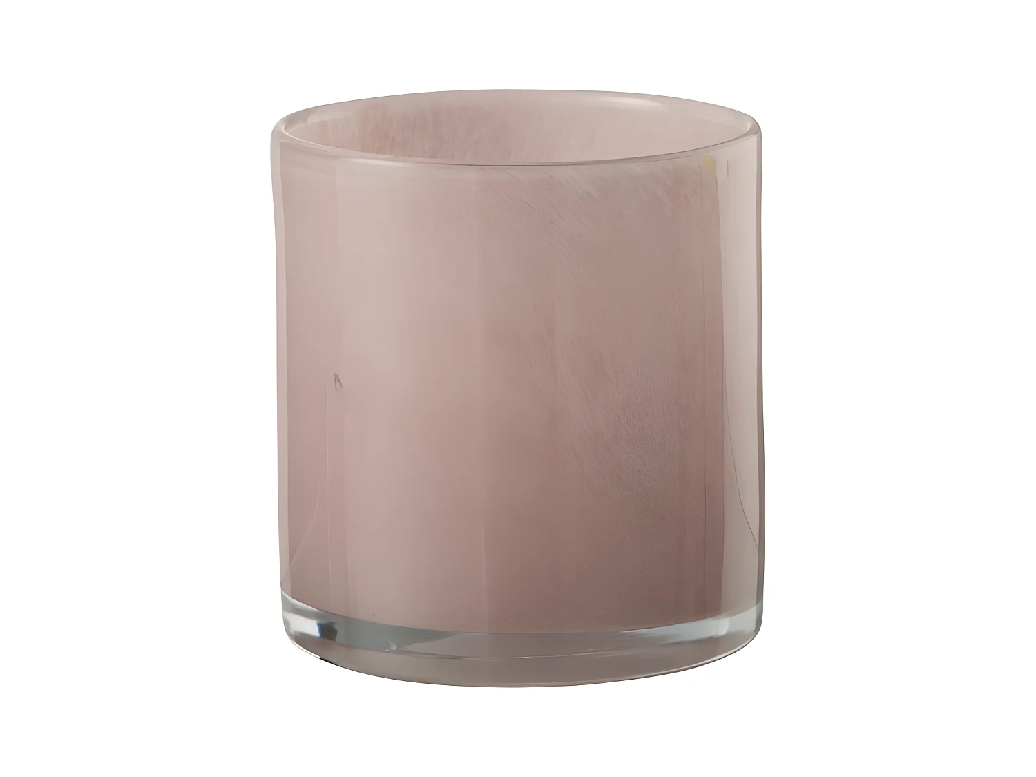 Photophore Design en Verre "Jade" 12cm Rose