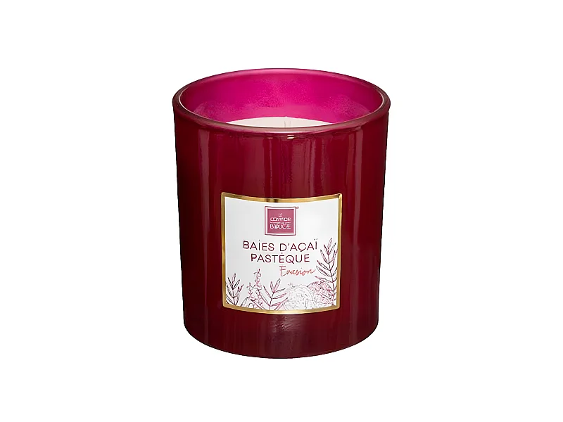 Bougie Parfumée "Mael" 190g Baie d'Acai & Pastèque