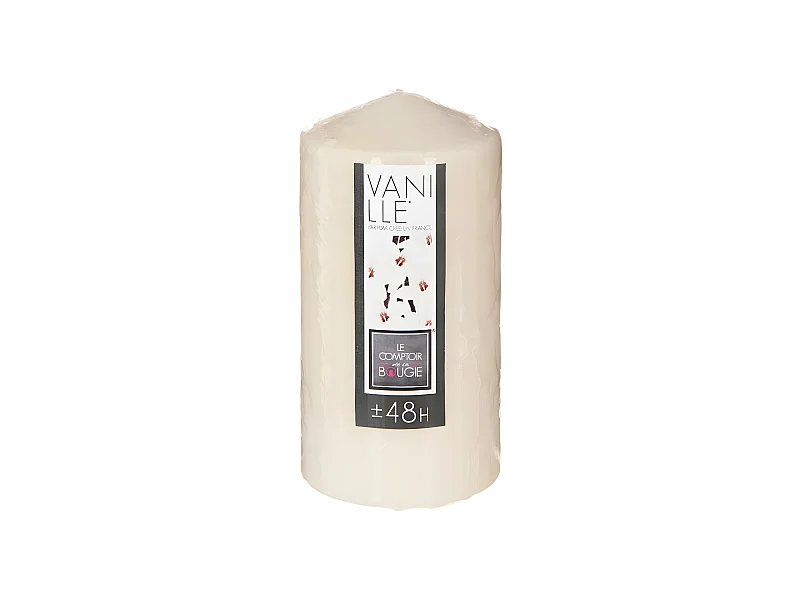 Bougie Parfumée Ronde "Tami" 395g Vanille