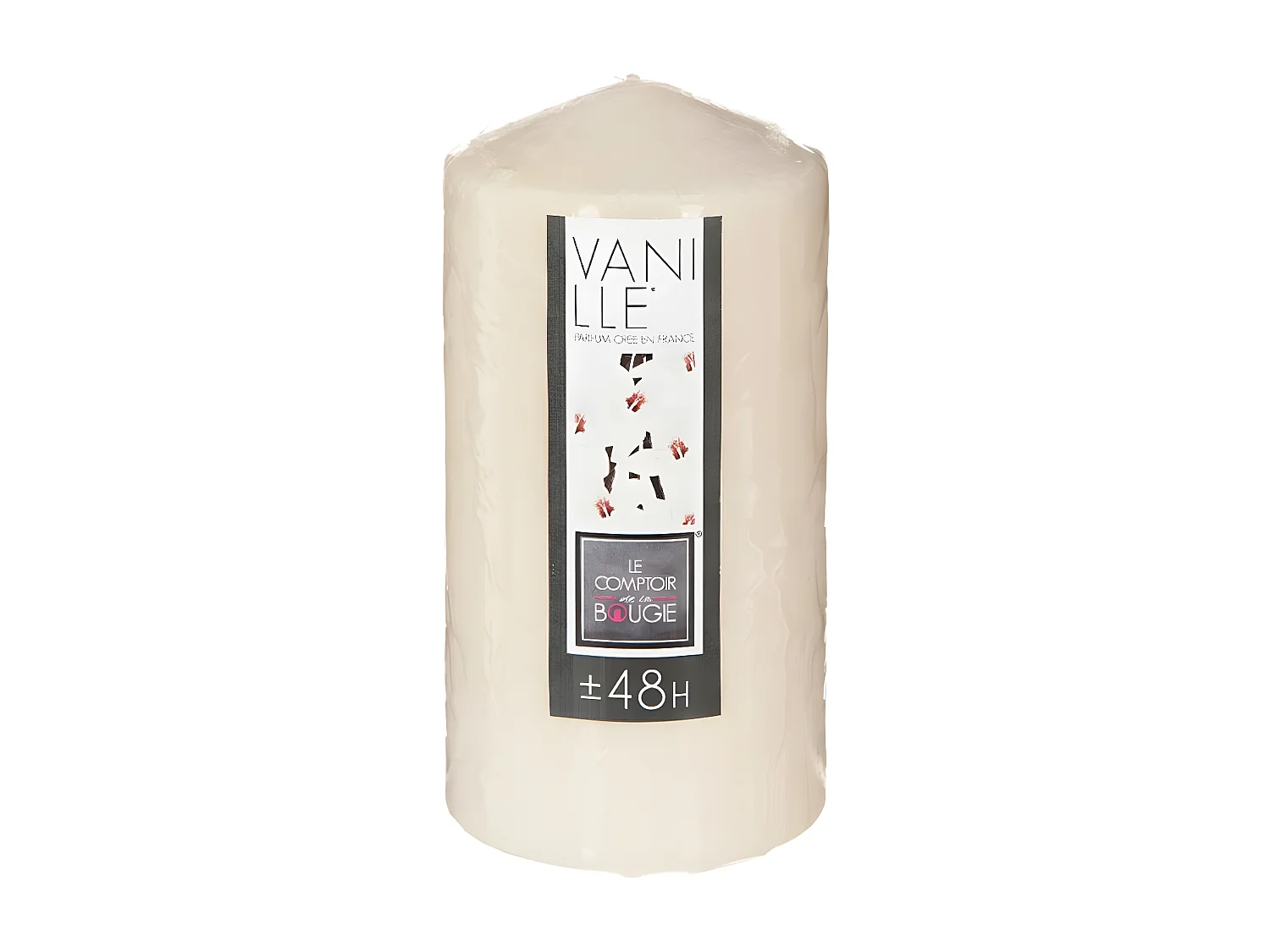 Bougie Parfumée Ronde "Tami" 395g Vanille