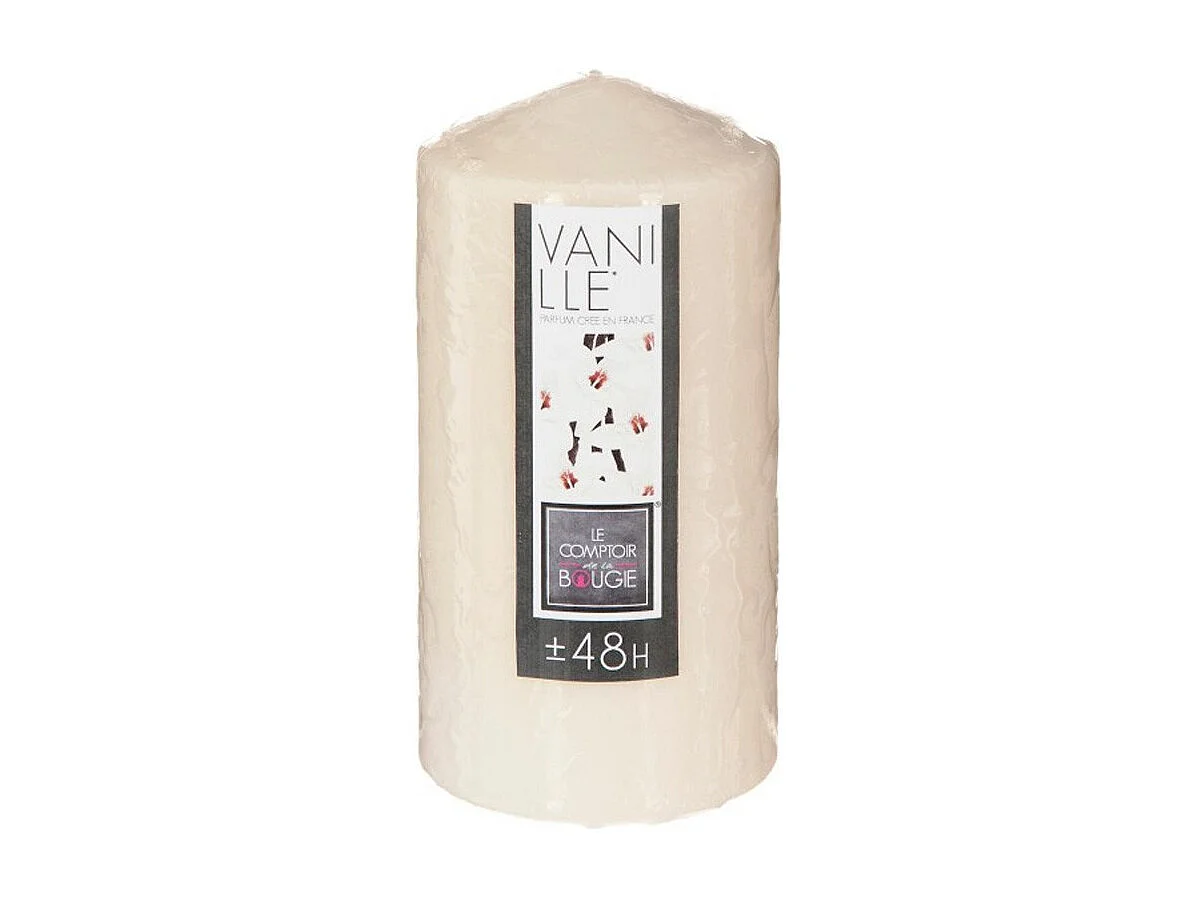 Bougie Parfumée Ronde "Tami" 395g Vanille