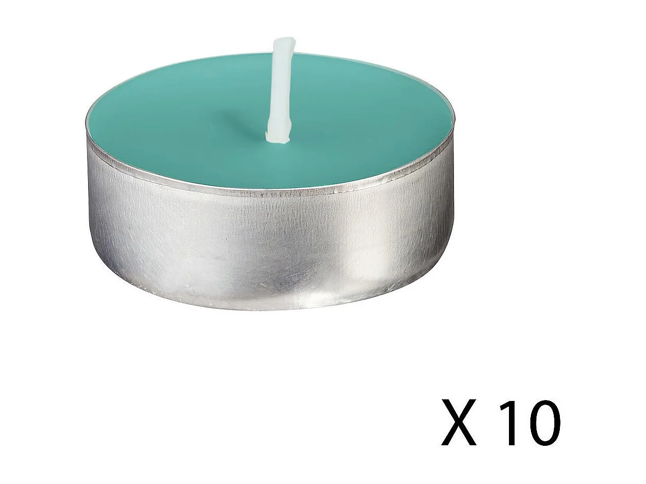 Lot de 30 Bougies Chauffe-Plat Parfumées 3,7cm Coco