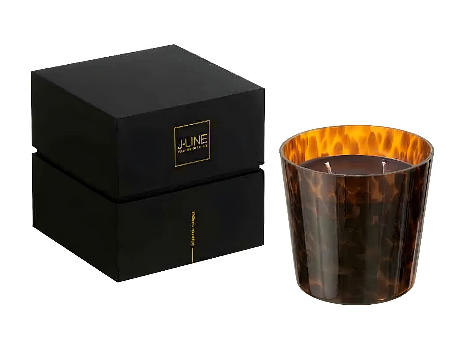 Bougie Parfumée "Noa" 12cm Bois de Santal Marron