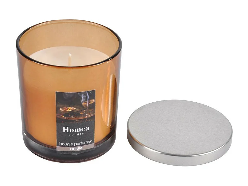 Bougie Parfumée Couvercle "Essentiel" 8cm Opium