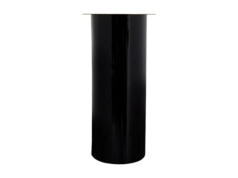 Bougeoir de Sol "Colby" 40cm Noir & Or