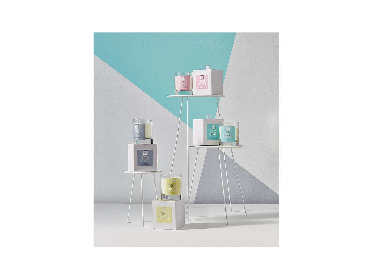 Bougie Parfumée "Elea" 190g Thé Vert & Yuzu