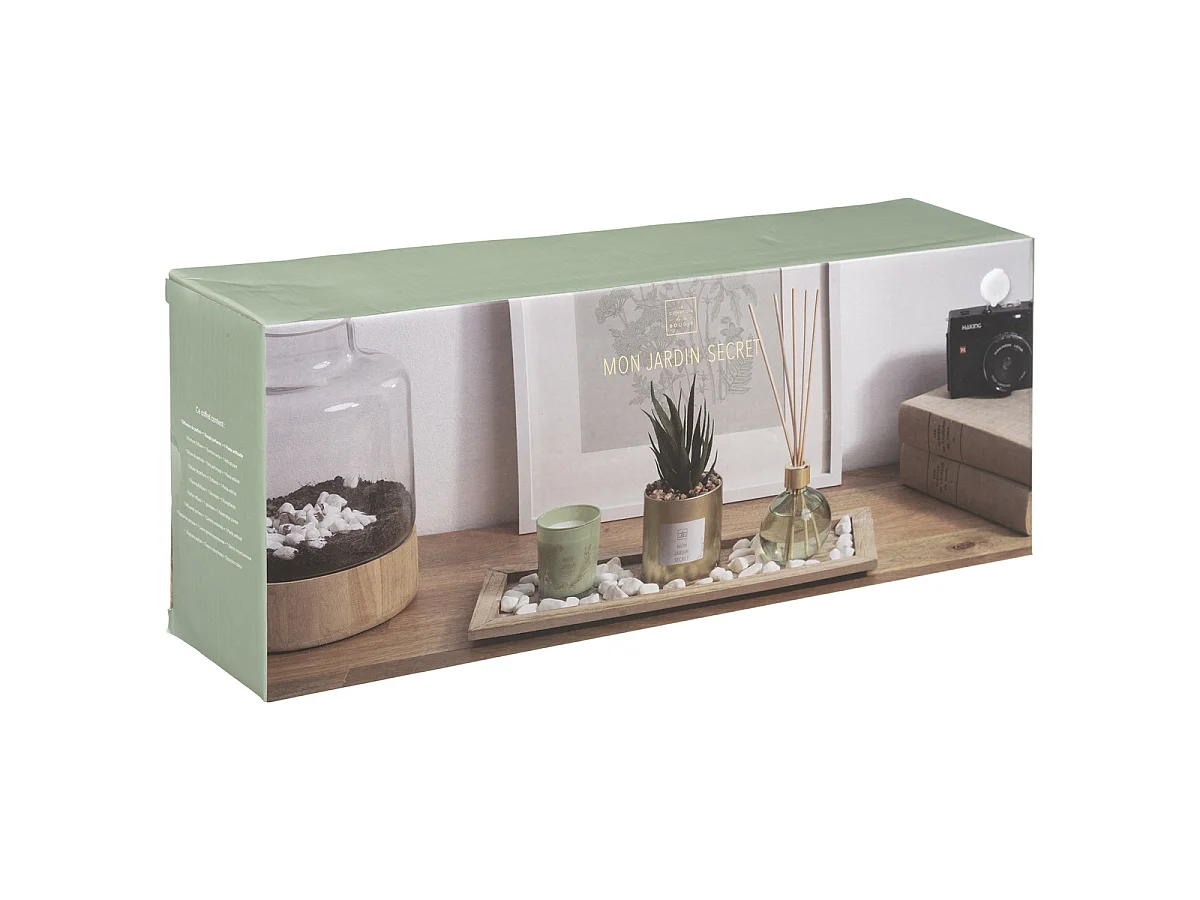 Coffret Senteur 8 Pièces "Plume" 36cm Eucalyptus