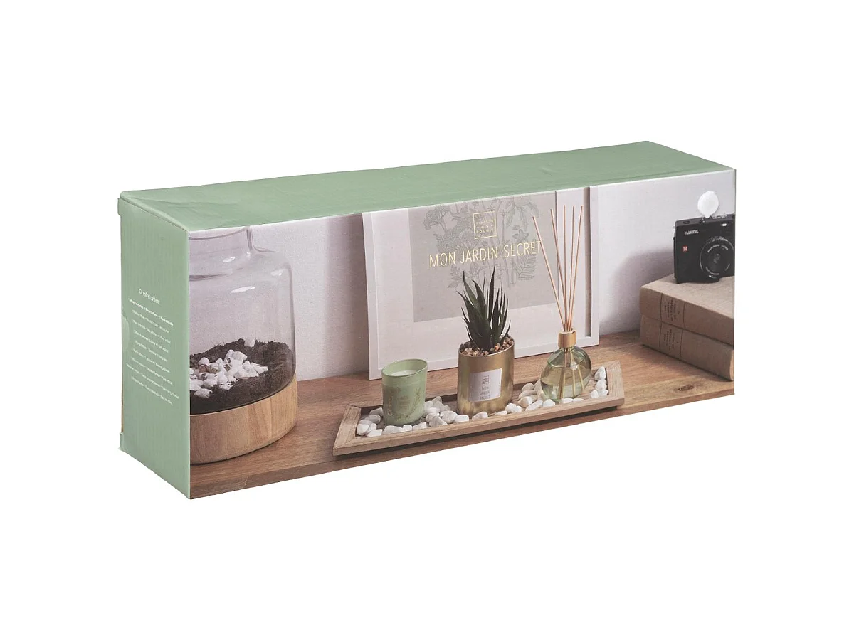 Coffret Senteur 8 Pièces "Plume" 36cm Eucalyptus