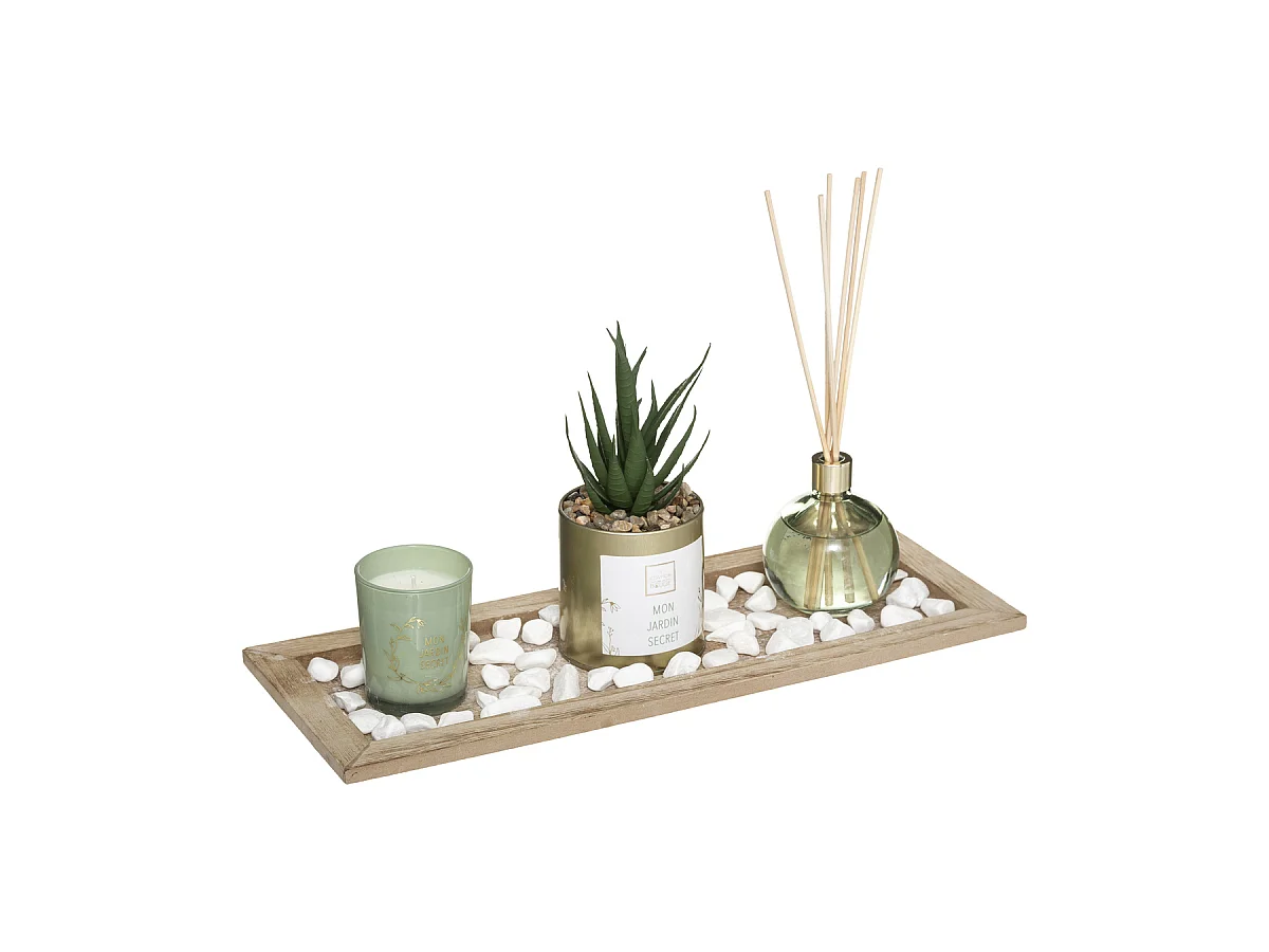 Coffret Senteur 8 Pièces "Plume" 36cm Eucalyptus