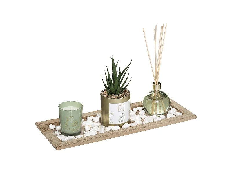 Coffret Senteur 8 Pièces "Plume" 36cm Eucalyptus