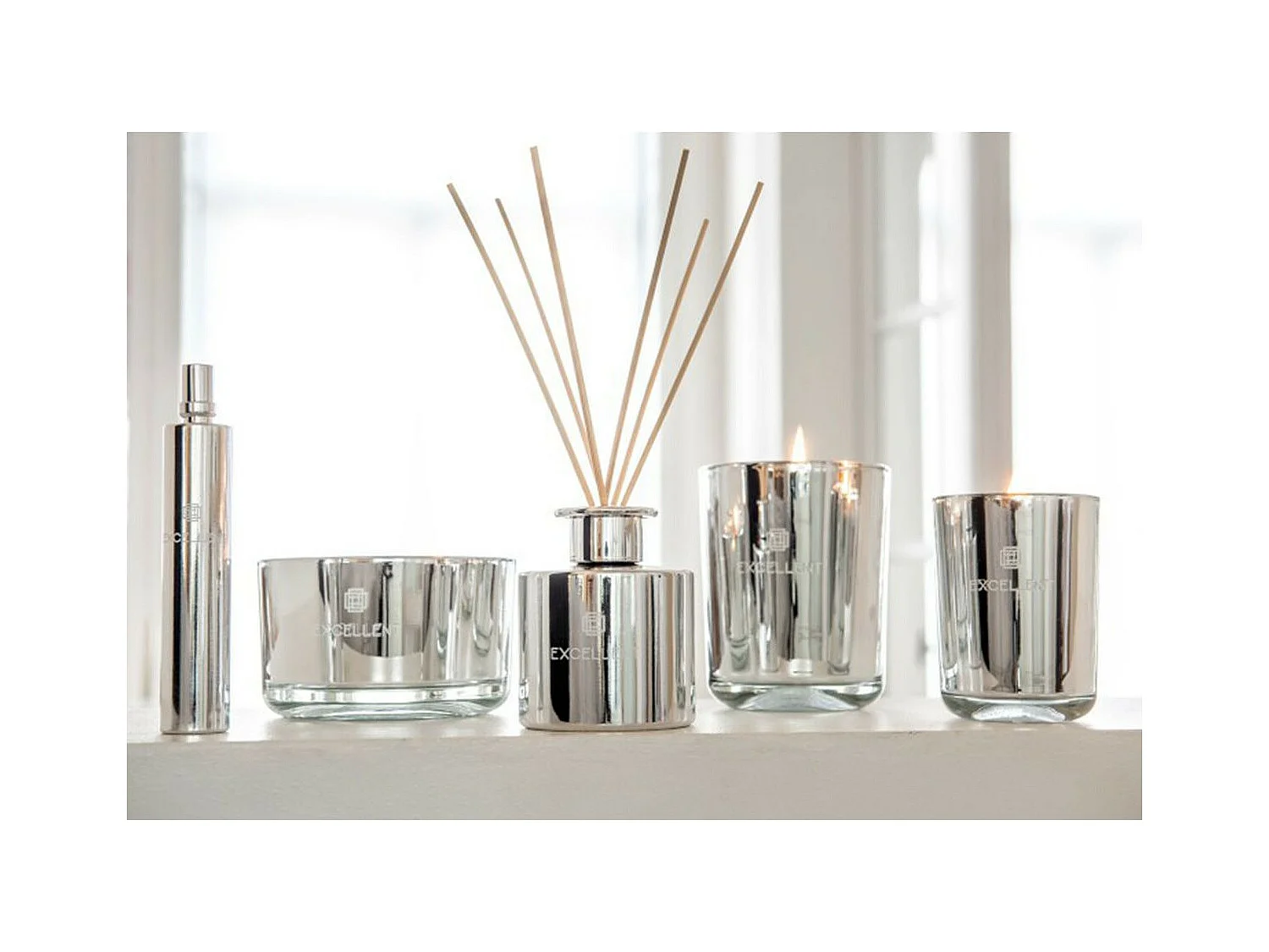 Bougie Parfumée "Excellent" 14cm Cotton Candy