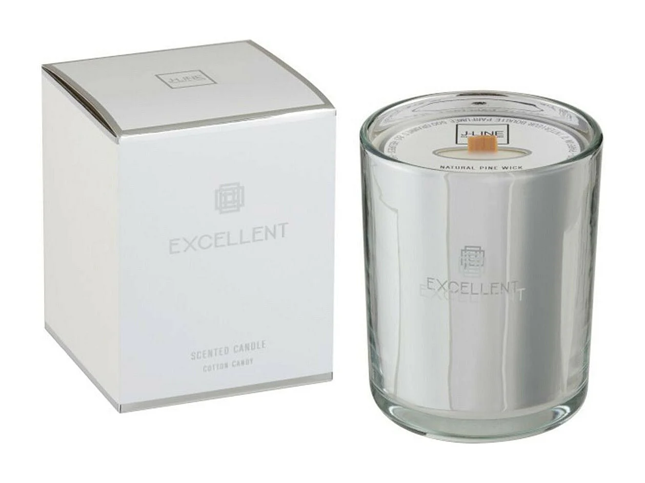 Bougie Parfumée "Excellent" 14cm Cotton Candy