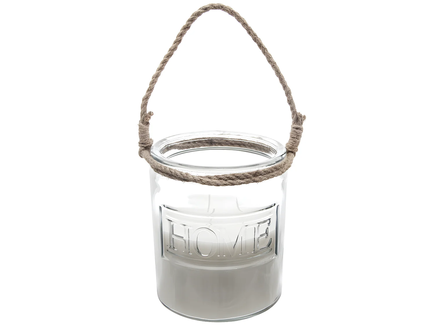 Bougie Parfumée avec Anse "Corde" 780g Vanille