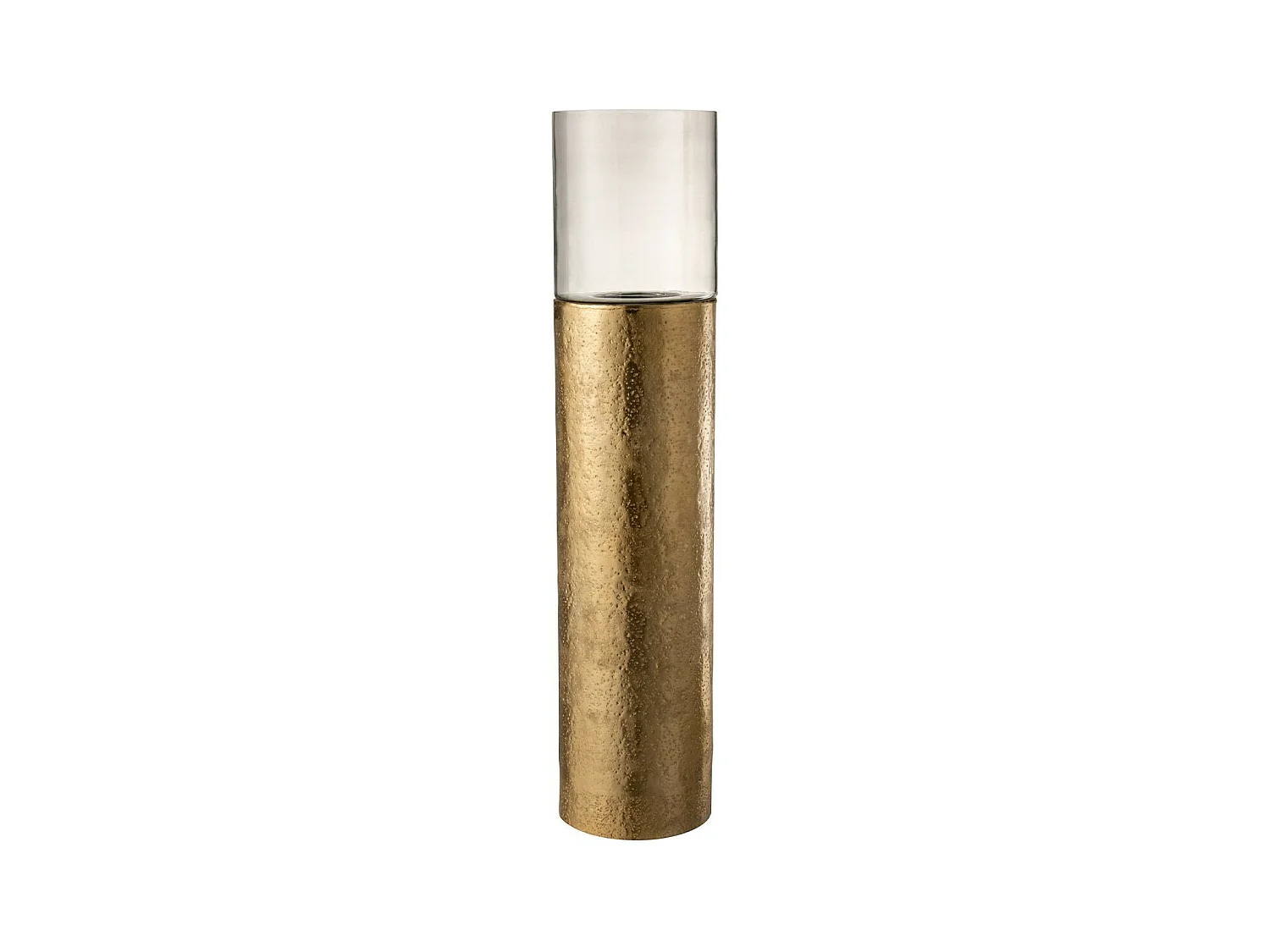 Photophore en Aluminium Design "Mila" 111cm Or