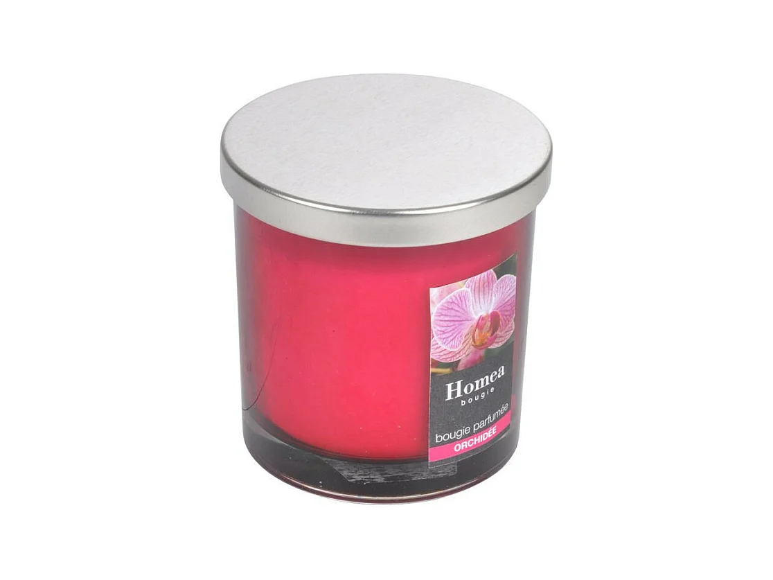 Bougie Parfumée Couvercle "Essentiel" 8cm Orchidée