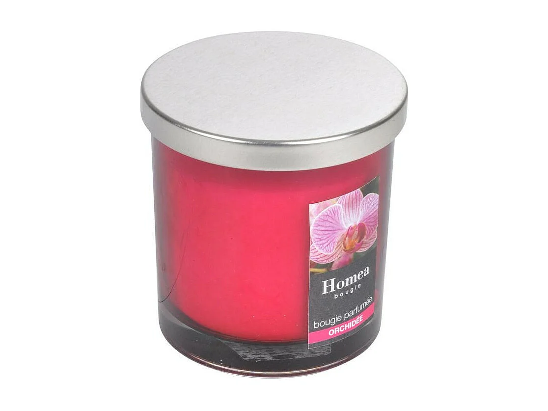 Bougie Parfumée Couvercle "Essentiel" 8cm Orchidée