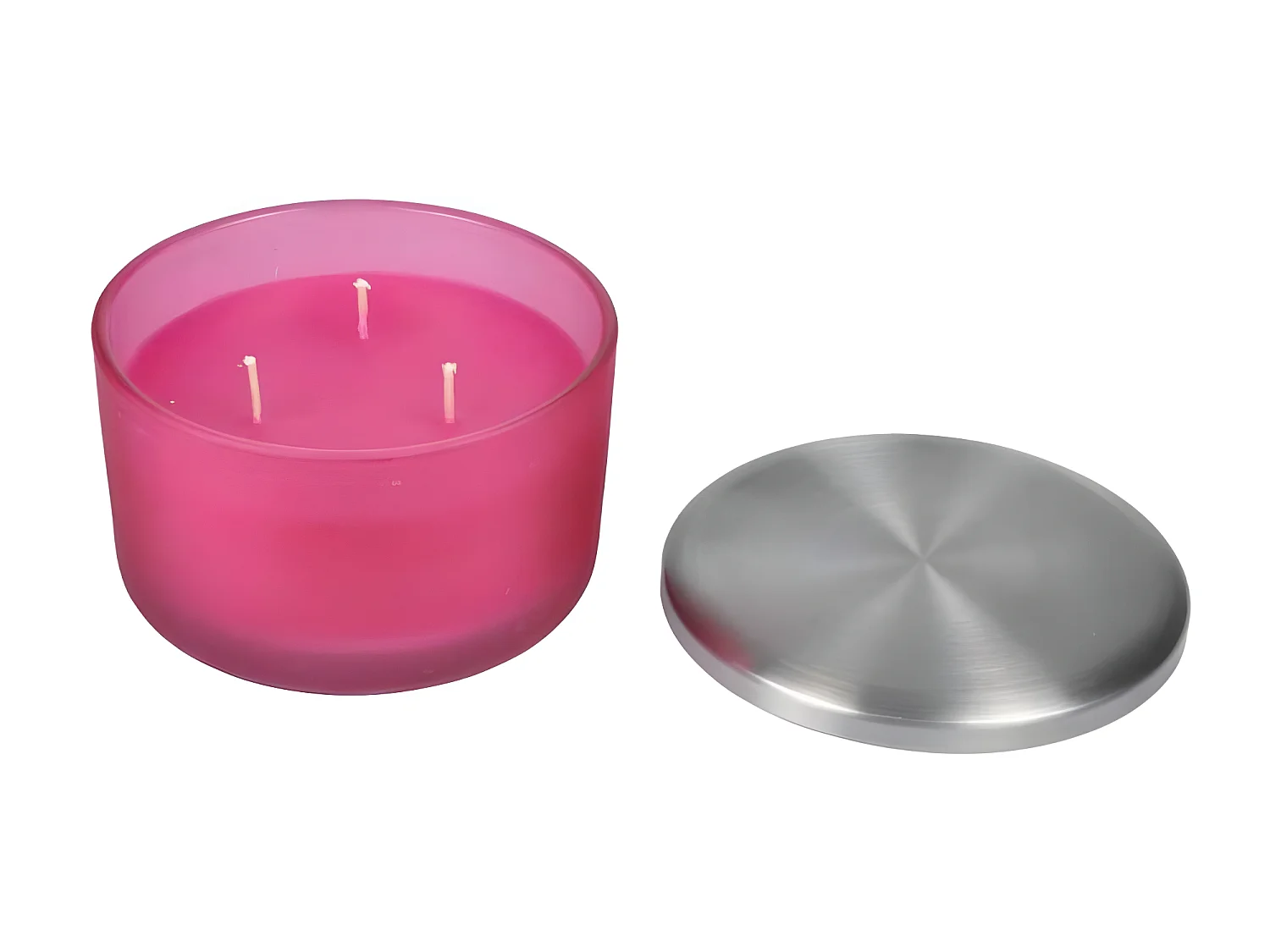 Bougie Parfumée Verrine "Tropical Fresh" 13cm Douceur Sucrée